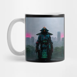 Augmented - Cyberpunk Samurai Mug